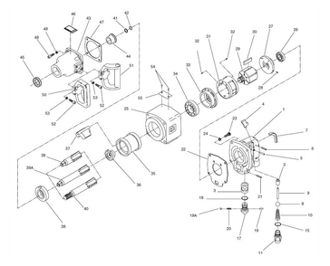 Diagram Diagram and Parts List for IR285A  Ingersoll Rand Wrench